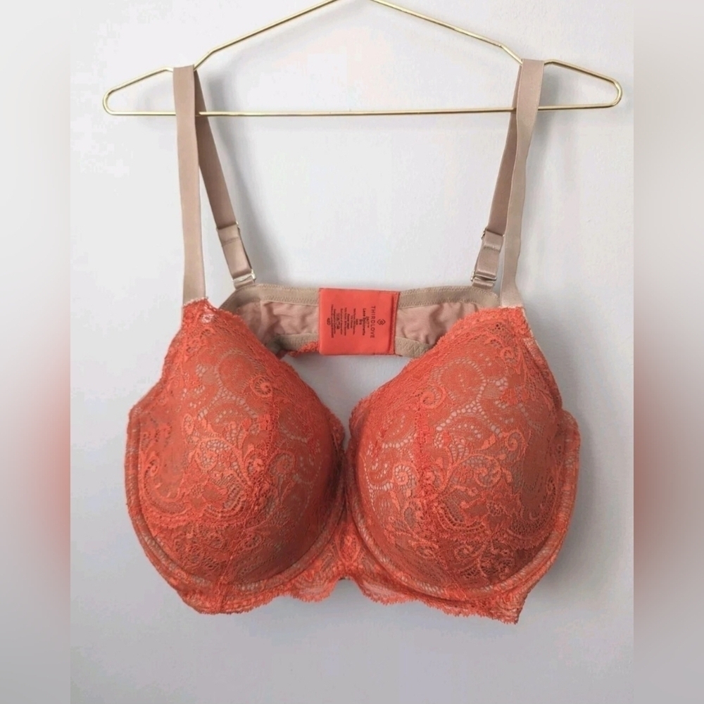 Third Love 24/7 Lace Balconette Bra Size 38F
